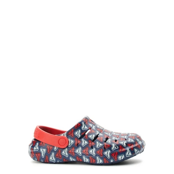Rugged Shark Little and Big Kids Shark Week Clog Shoes, Sizes 12 - Picture 3 of 12